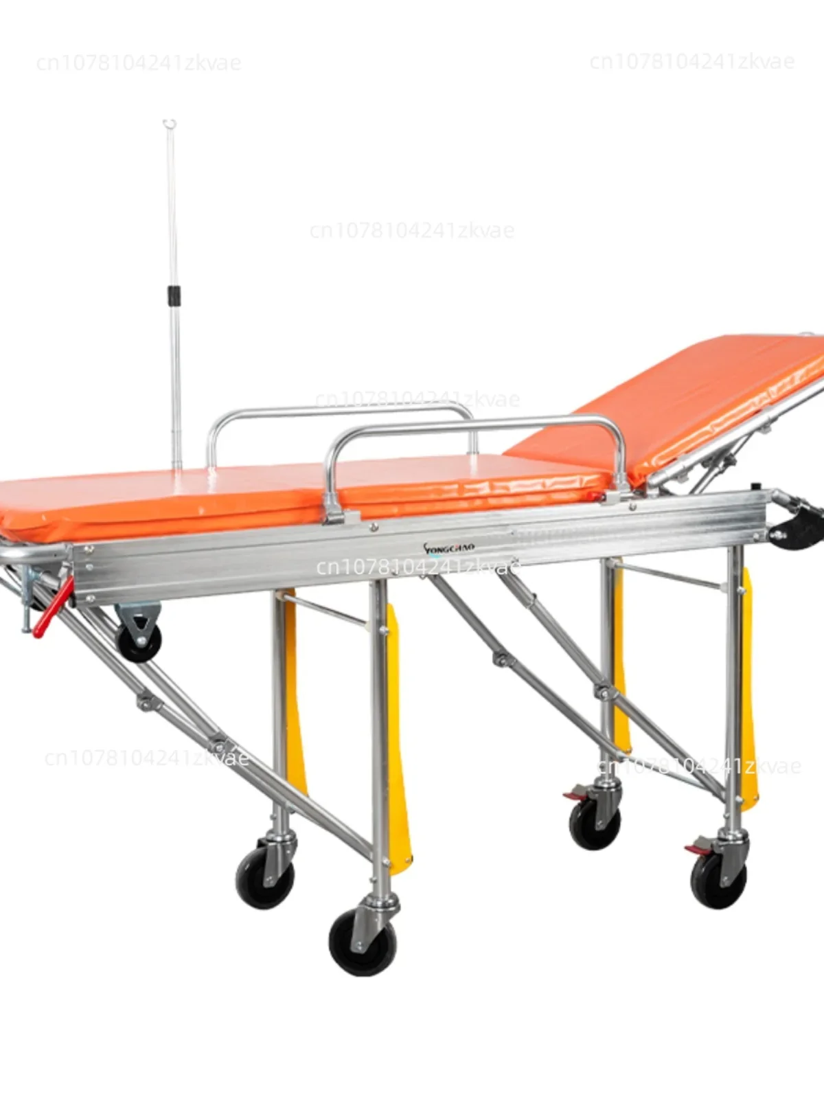 

Stainless steel stretcher car patient transfer car trolley rescue bed transfer flat car