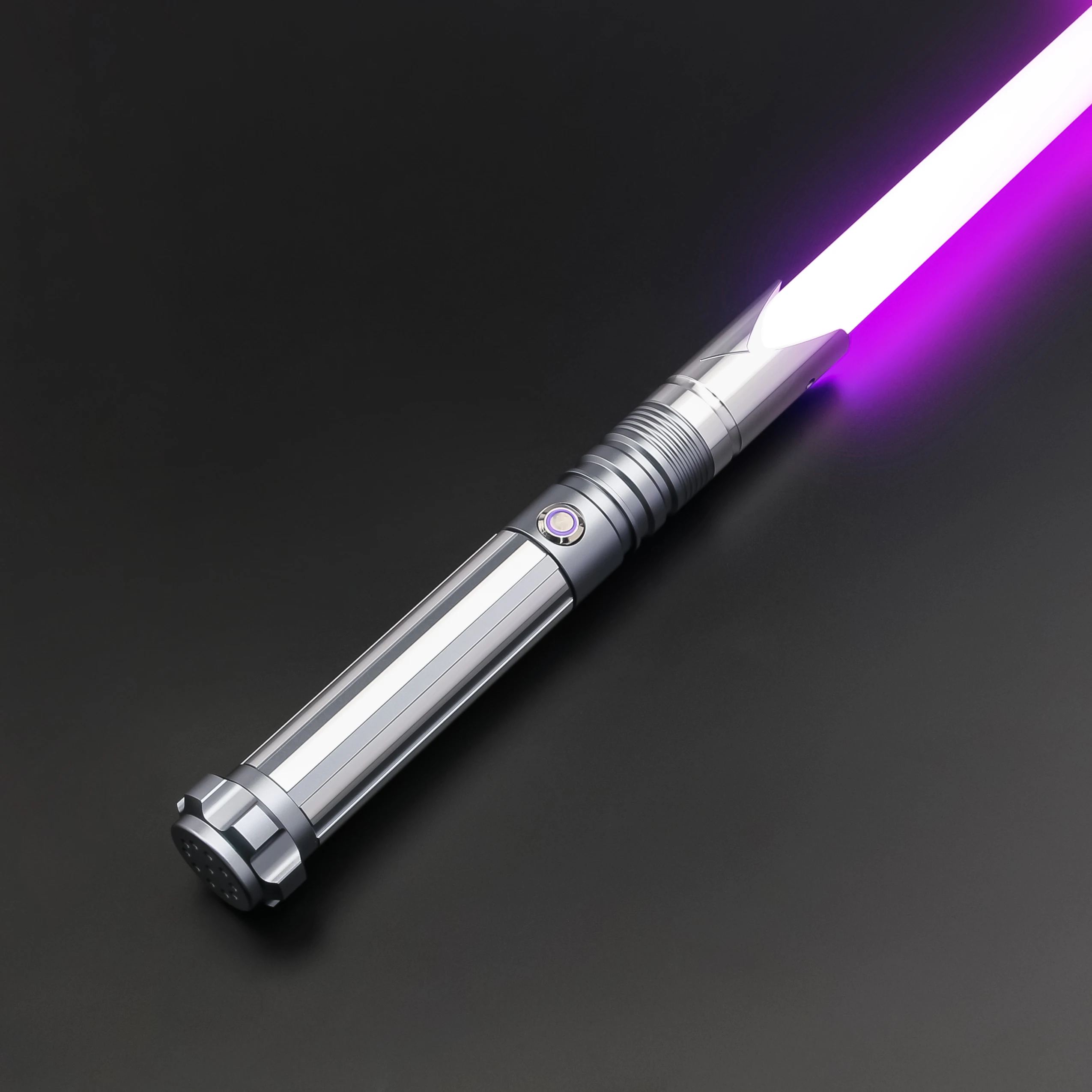TXQSABER Lightsaber Metal Hilt RGB Smooth Swing FOC Blaster Sound Hitting Sound Lock Up Heavy Dueling Rechargeable Cosplay Prop