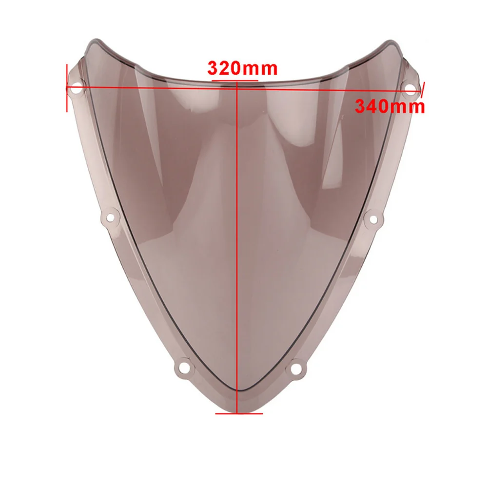 Motorcycle Double Bubble Windshield Deflector Protector Wind Screen For Suzuki GSXR600 GSXR750 GSXR 600 750 K8 2008 2009 2010