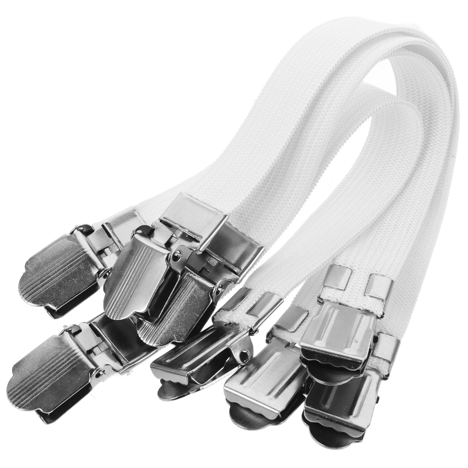 

16Pcs Ironing Board Clip Clamps Elastic Adjustable Cover Fasteners Fixers Secure Non Slip Holder for Household Use Laundry Room