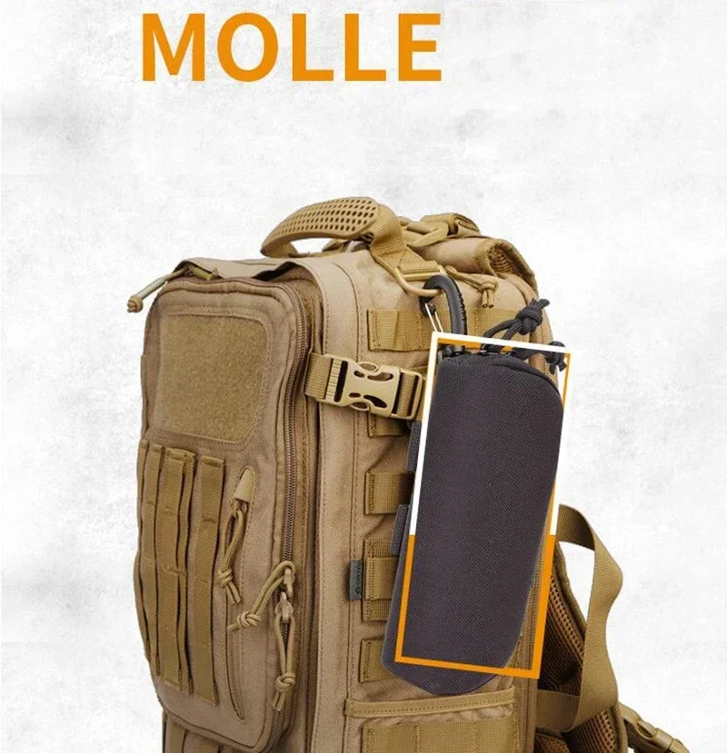 Tactical Molle Glasses Bag Goggles Bag Sunglasses EDC Waist Pack Organizer Glasses Case Backpack Hanging Tool Bag