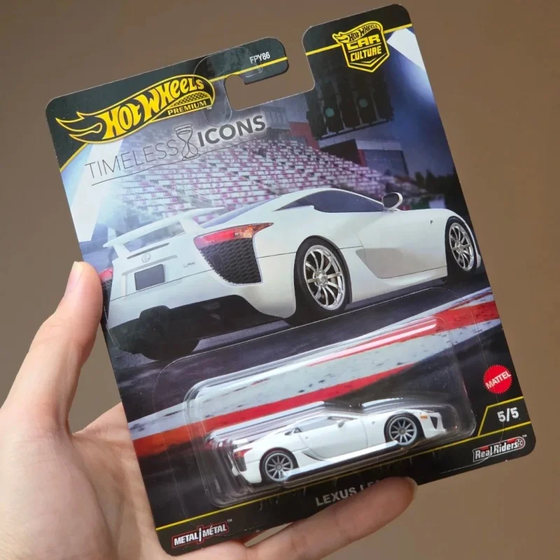 Originele Hot Wheels 1/64 Auto Cultuur Tijdloze Pictogrammen Ferrari F50 Porsche Carrera Gt Chassis Conversie Collectible Auto Model Speelgoed