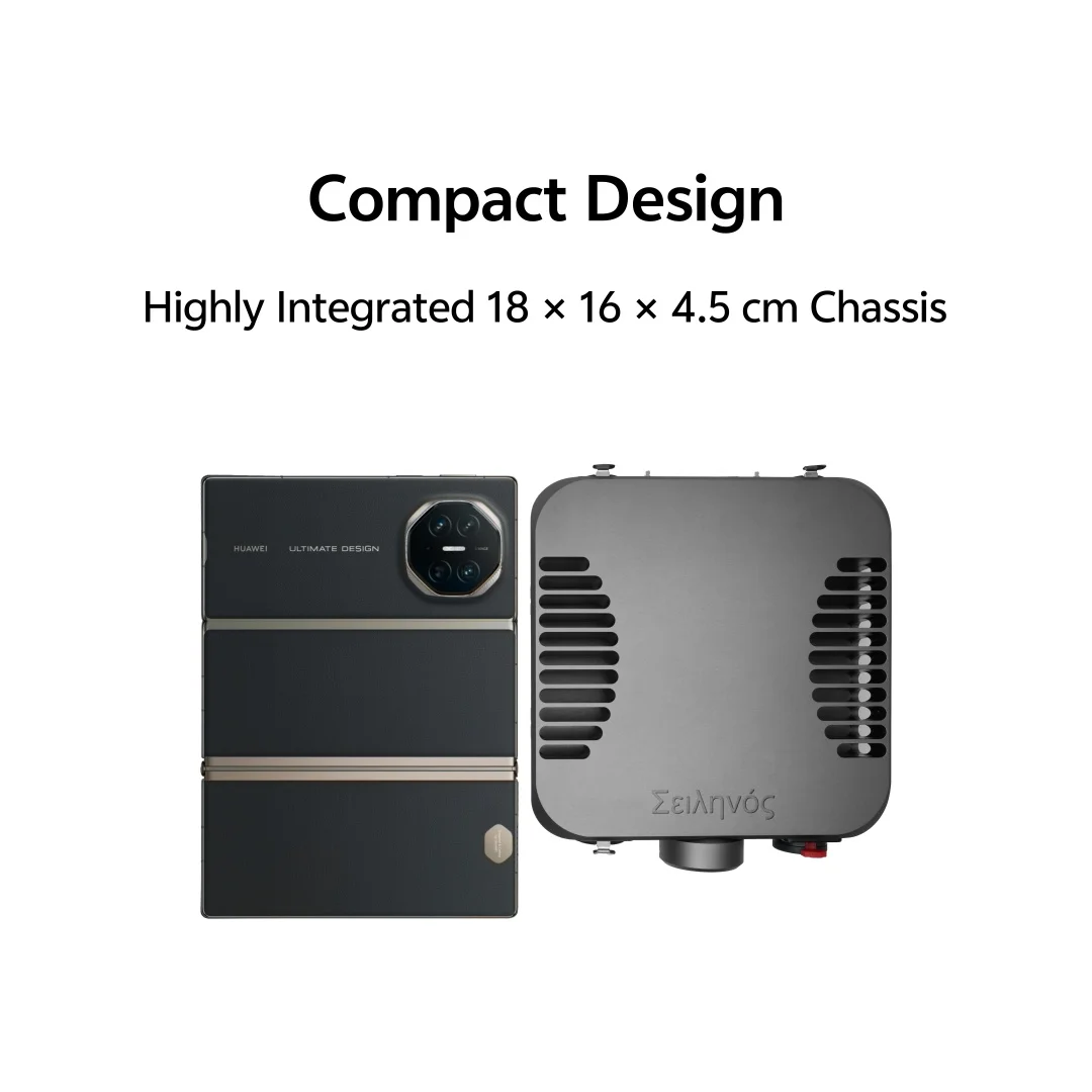 FangSound Silenos متكامل DAC/مضخم سماعة الرأس/Preamp مخرج عالي الطاقة ودقة فك تشفير R2R وتصميم مدمج مدمج