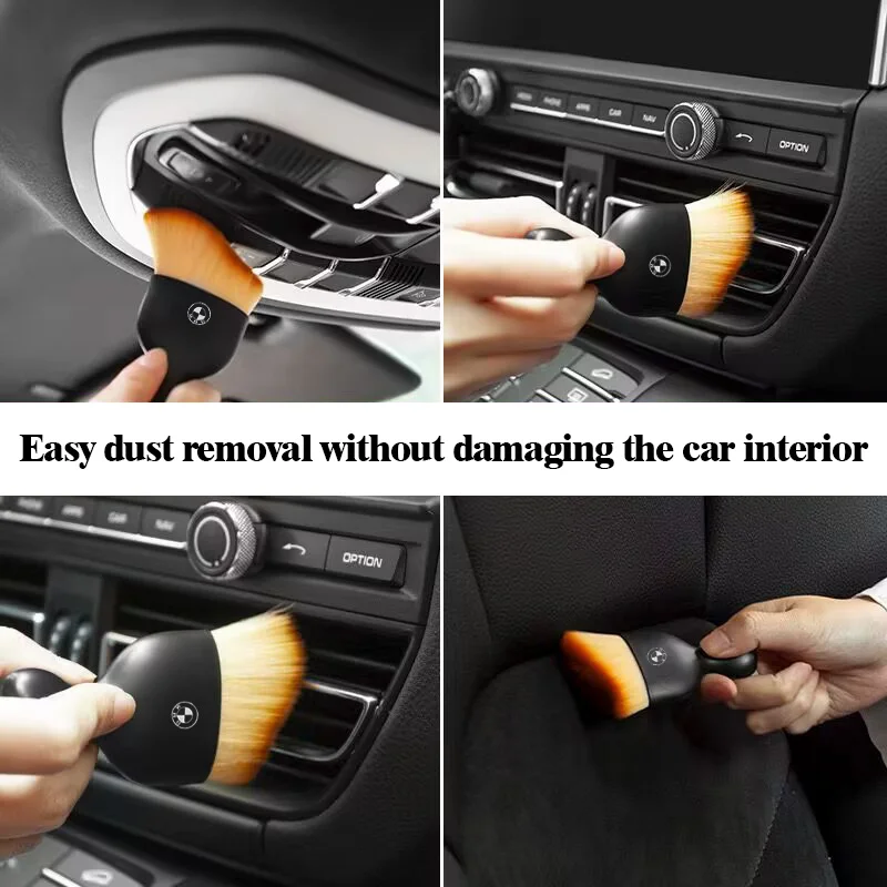 Car Interior Dashboard Air Outlet Cleaning Tool Dust Removal Soft Brushes For BMW M M1 M2 M3 M4 M5 M6 G01 F20 G30 F30 F31 E36 Z3