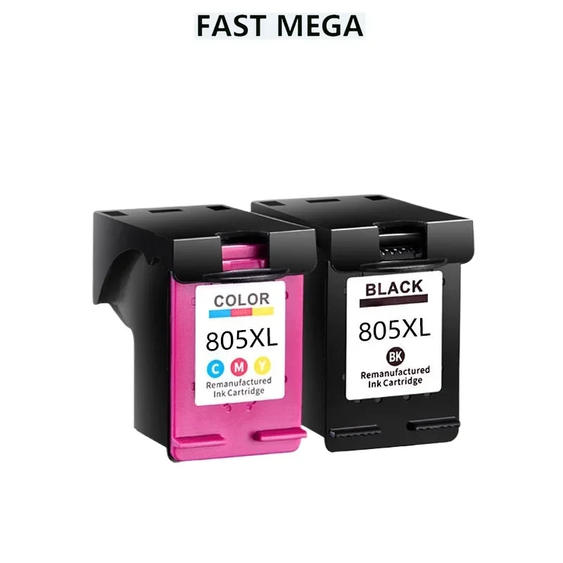 Imagem -01 - Adequado para Impressora hp Recarga de Tinta 805 2700 1212 2330 2332 2720 2721 2722 adequado para impressora hp recarga de tinta 805 2700 1212 2330 2332 2720 2721 2722 01