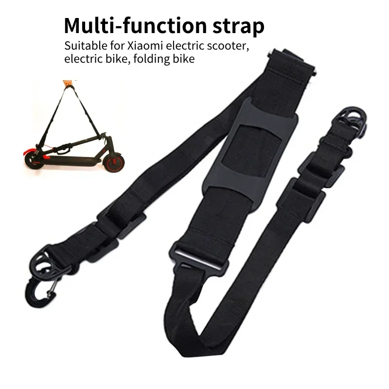 Xiaomi Electric Scooter M365 Shoulder Strap Electric Vehicle Folding Car Multi-functional Strap Heavy Duty Shoulder Strap