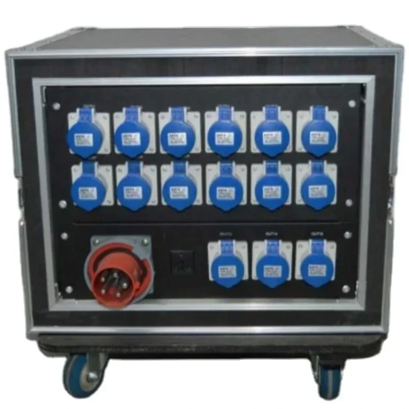 

Portable socket box for stage lights