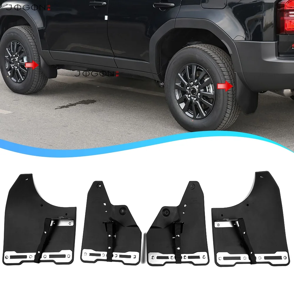 

JOGON 4 шт. комплекты кузова для шин для Land Cruiser Prado Lc250 Lexus Gx550 2024 2025 брызговики внешняя модификация накладки