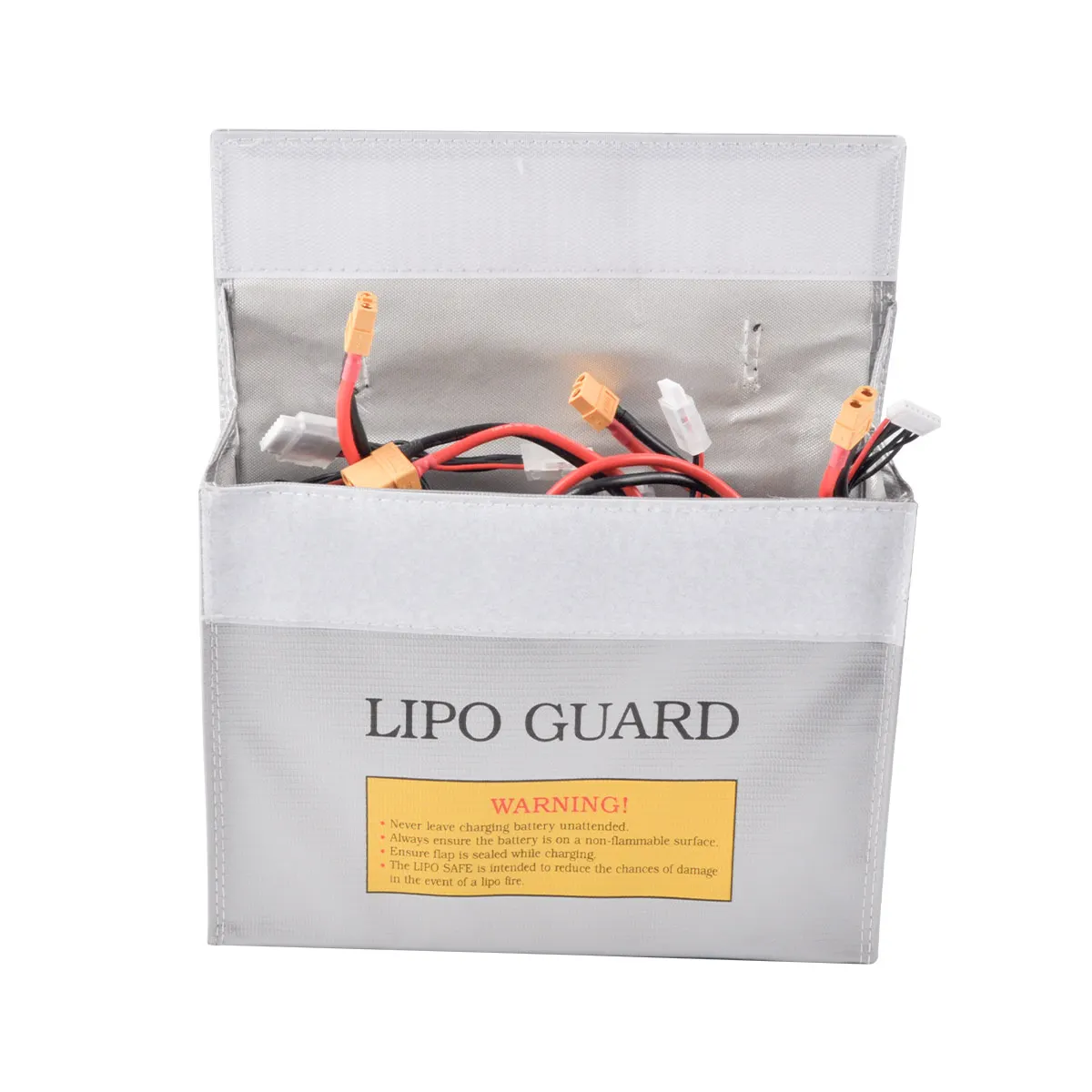 LiPo Battery Safe Bag 235x65x180mm - Fireproof Charging Storage Case | Explosion-Proof Pouch for RC Drone/Car Batteries