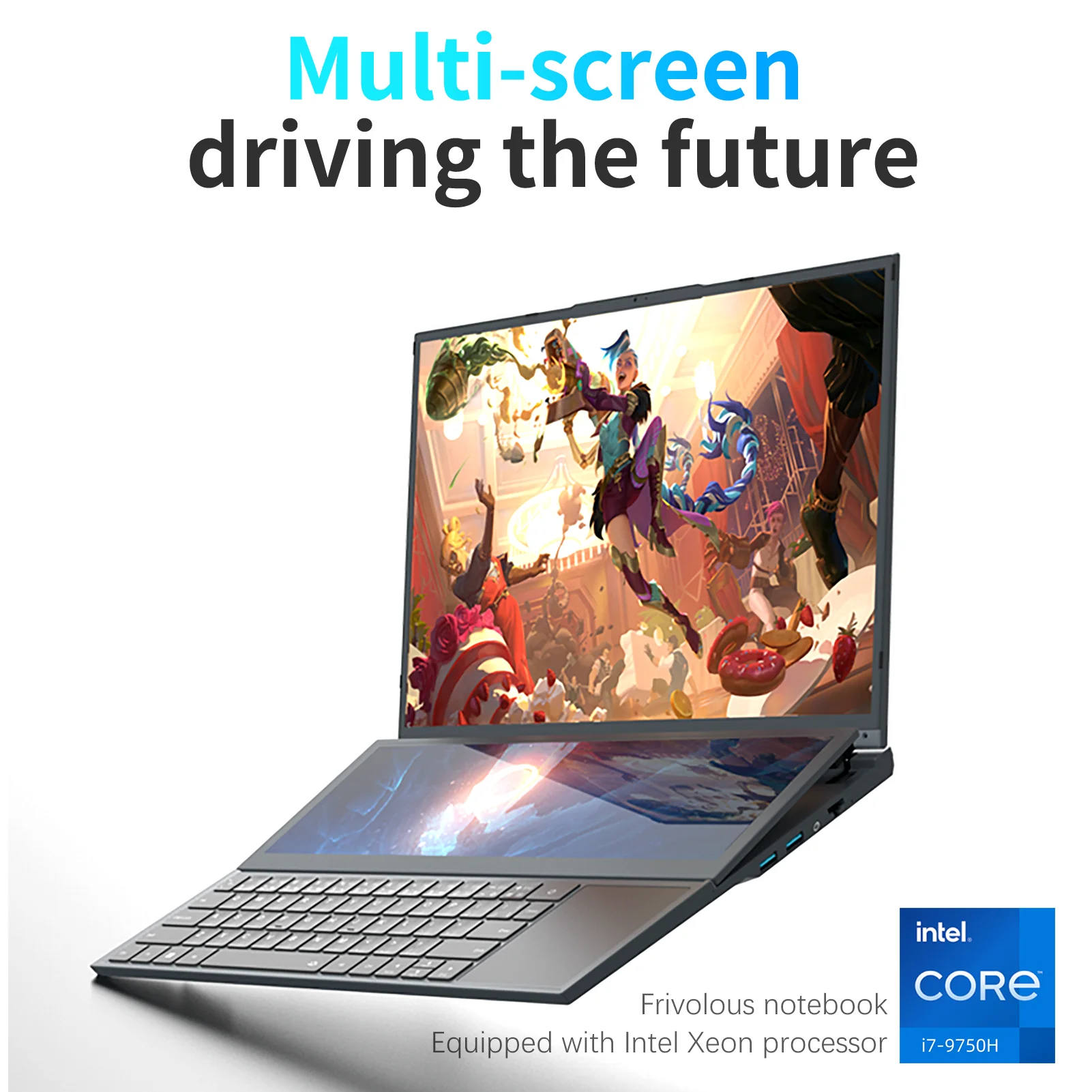 Dual Core Dual Ram Laptop ASUS Zenbook DUO 14