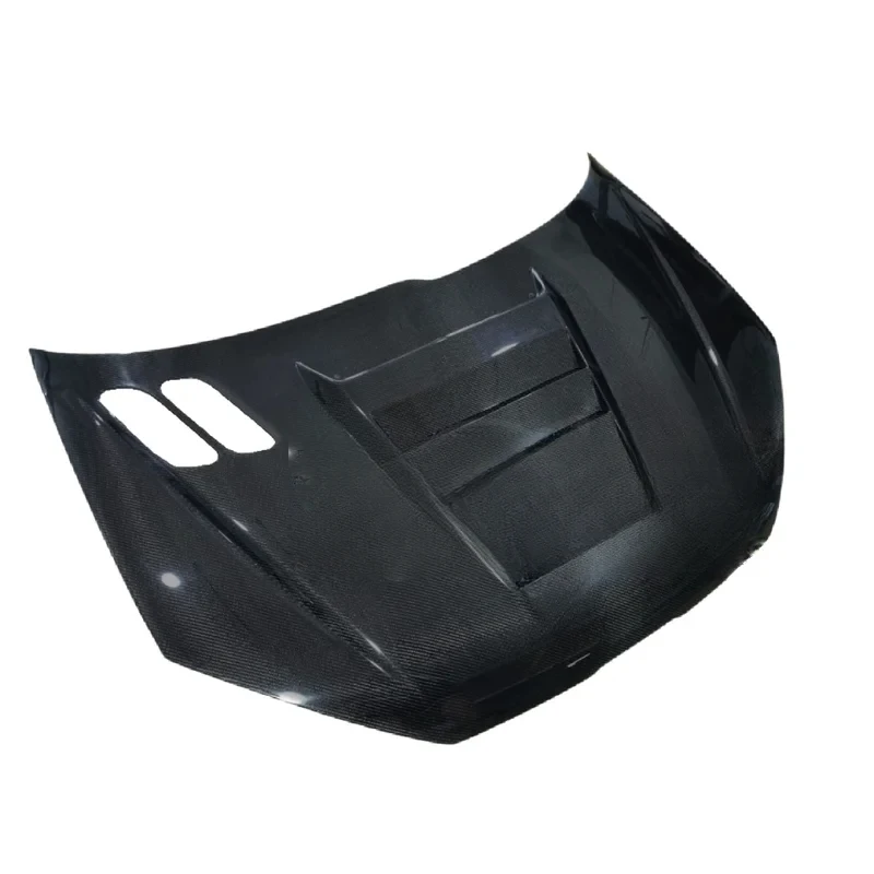 

ustomized Shark Style Open Hole Carbon Fiber Hood 206