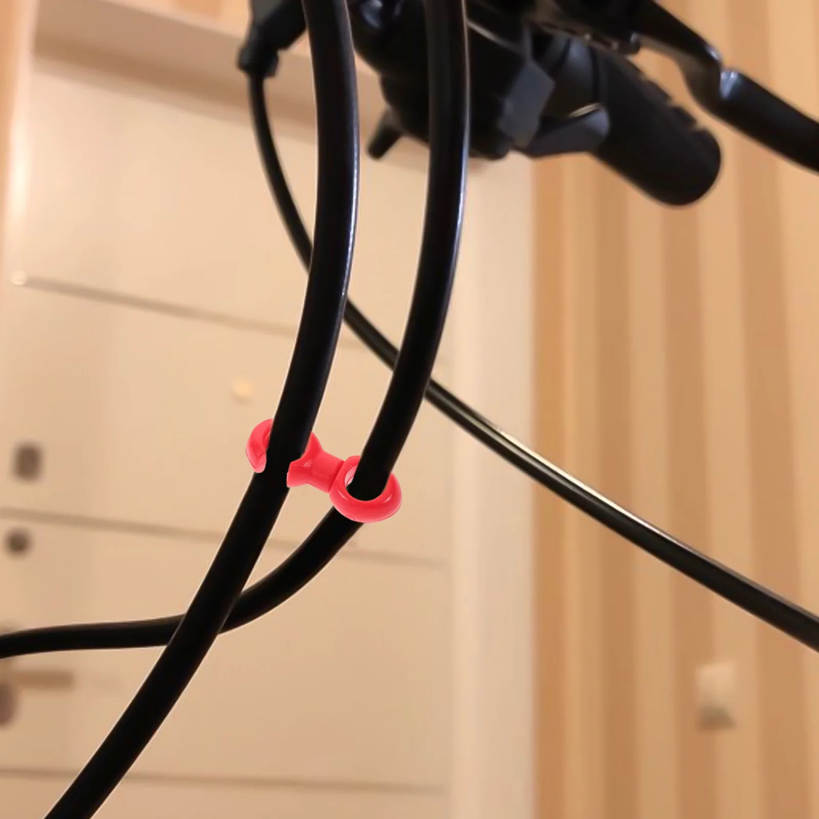 30Pcs Bicycle Brake Clamp Line Clip S Hook Disc Brake Quiet Durable Use for Different Cycling Scenarios Bicycle