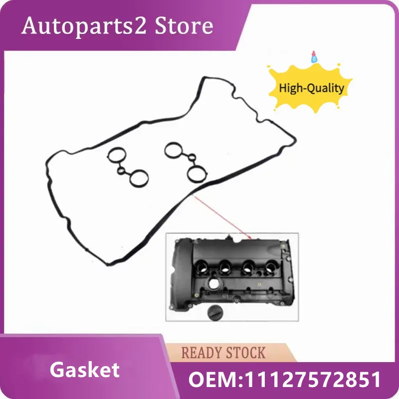 0249E6 0249E7 V759886280 11127572851 Engine Rocker Cover Gasket Seal for Peugeot 3008 408 508 308S Citroen C4L C5 C3-XR