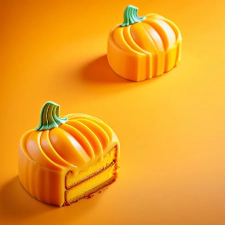 3 قطعة قالب السيليكون اليقطين ثلاثية الأبعاد قوالب كعكة اليقطين الشكر الكعك كب كيك عموم قالب قنبلة الشوكولاته الساخنة لعيد الهالوين الشكر