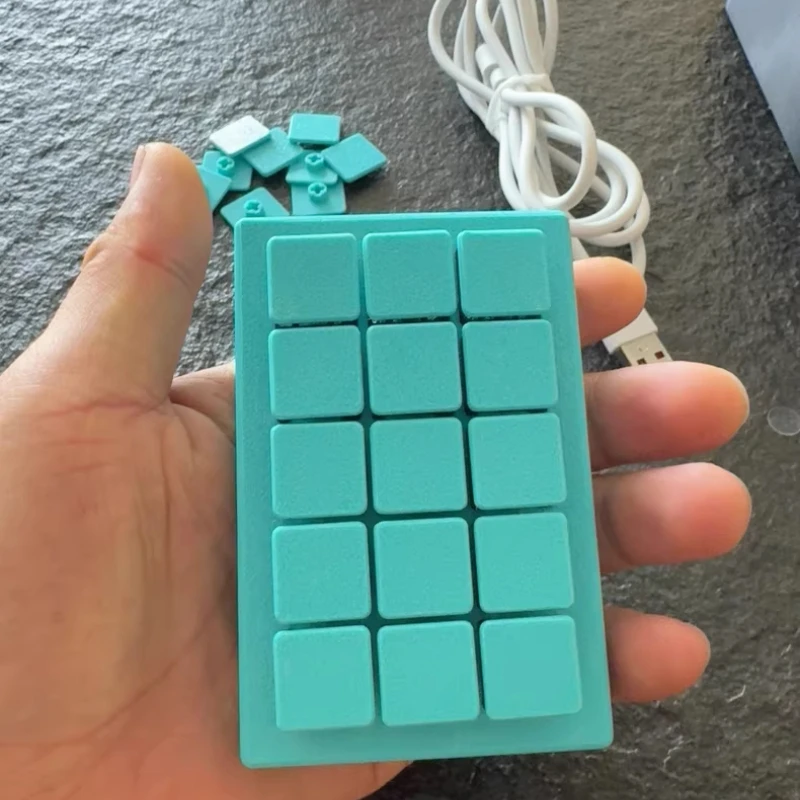 Game Keypad Mini Compact 3D Printed Shell Customization Multi-functional Keyboard Portable Office Gaming Keyboard Accessories