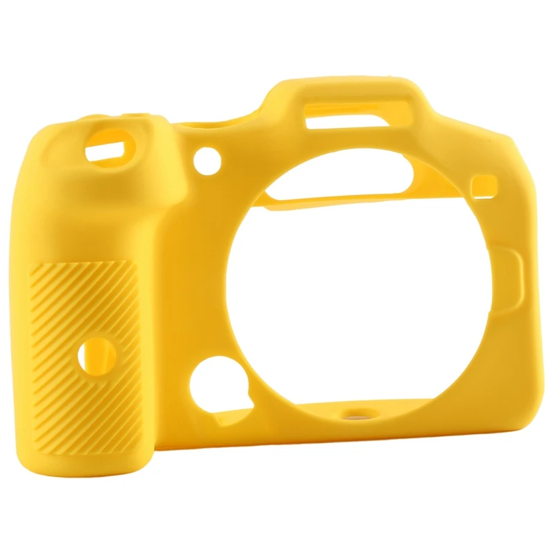 Защитный чехол для камеры SLR, чехол для камеры Canon EOS R7, силиконовый чехол для камеры R7 SLR, защитный желтый чехол для камеры