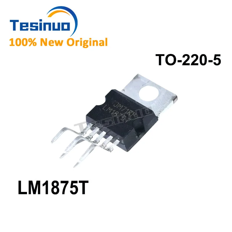 5~10/pcs New Original LM1875T LM1875 TO-220-5 20W audio power amplifier In Stock