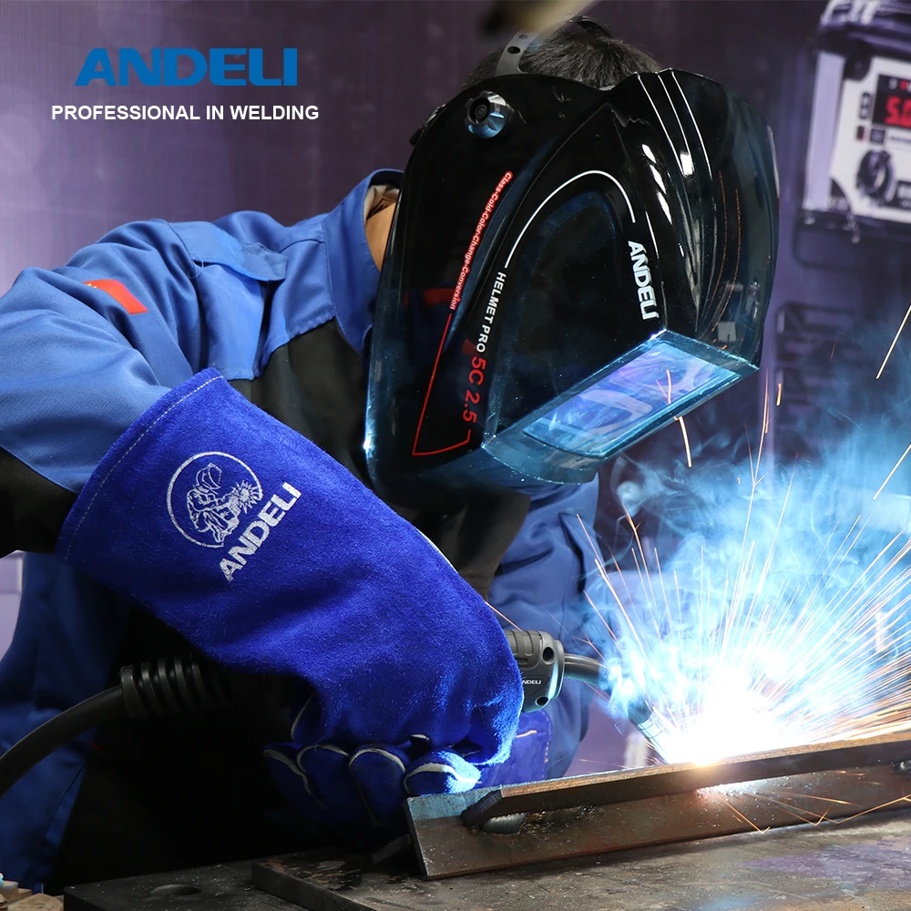 ANDELI Welding Gloves Grinding Welding Working Safety Protection Glove