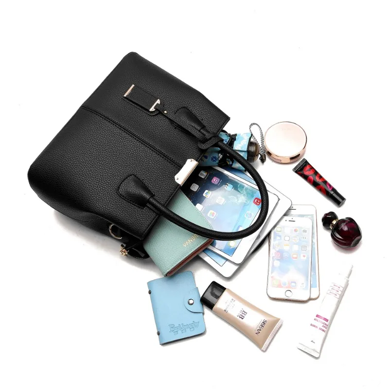 PU Leather Shaping for Middle-aged and Elderly Mothers Trendy Handbags for Women Single Shoulder Bags Crossbody Bags