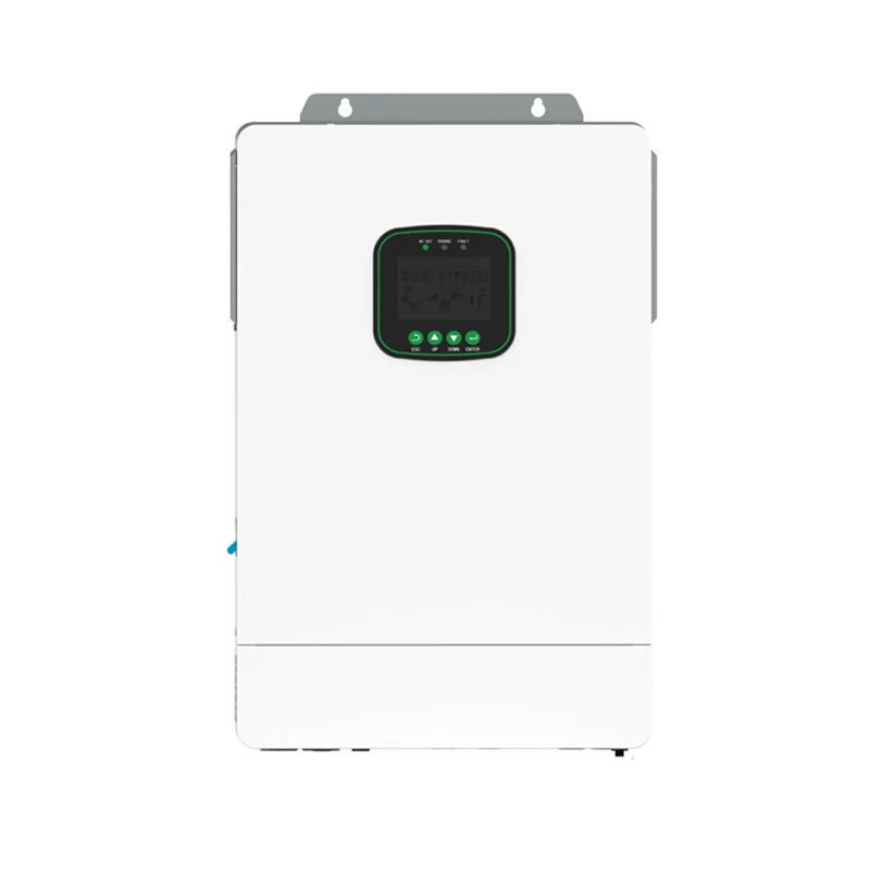6.5KW Smart Control Dual MPPT Hybrid Solar Inverter Single Phase 48V DC to 220V AC Solar Power Inverter with Battery Support