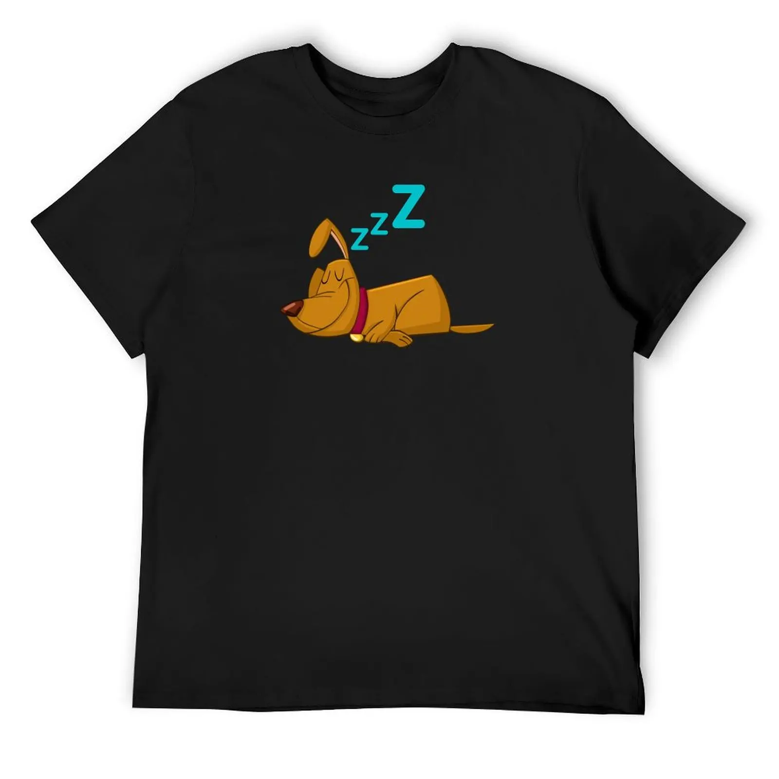 

Sleepy dog T-Shirt summer top anime street wear big and tall t shirts for men