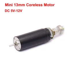 Mini 13mm*32mm Coreless Motor DC 6V 9V 12V 8500RPM D-Shaft Replace Maxon Faulhaber Rotary Tattoo Stomatology Grinding machine