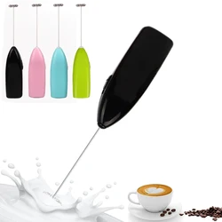 Electric Handheld Milk Frother Wireless Mini Egg Beater AA Battery Coffee Maker Foamer For Cappuccino Stirrer Kitchen Blender