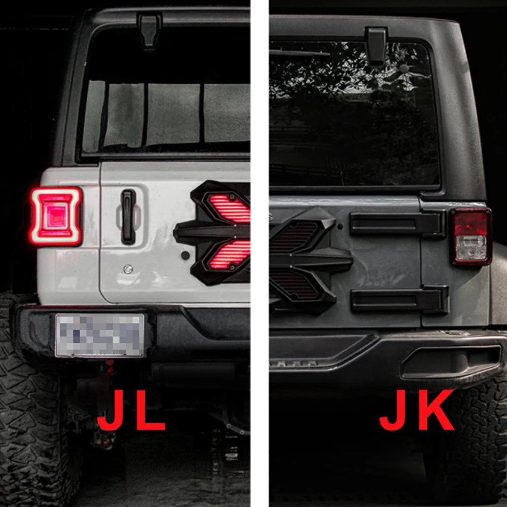 

Upgrade JL JK Tailgate Decoration JL1226for Jeep JL Wrangler 2018++ JK 2007-2017 Auto parts