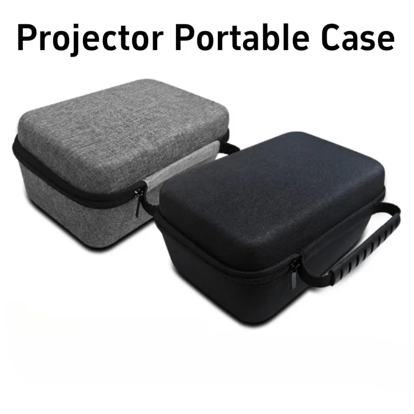 

Portable protective case for Mini projectors – includes storage compartment for Bluetooth speaker, handle for easy carry.