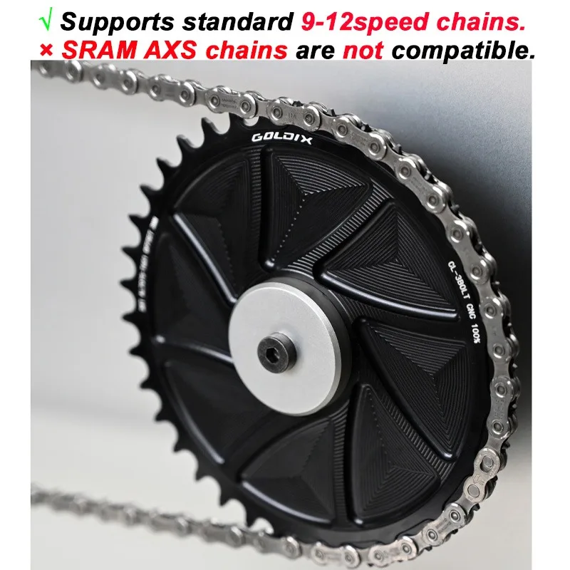 Direct mount chainring For Shimano M6100 M7100 M8100 M9100 Crankset 32T 34T 36T 38T 40T 42T 3mm offset chainring Narrow Wide - view 3