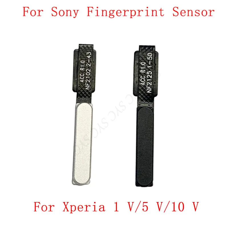 Fingerprint Sensor Button Flex Cable For Sony Xperia 10 V 5 Vi 1 Vii Touch Scanner Repair Parts