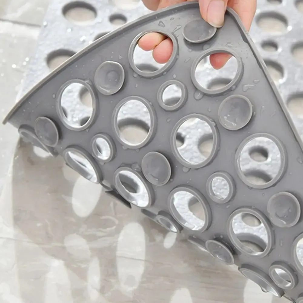 Bath Mat With Drain Holes Non Slip Bath Mat 4