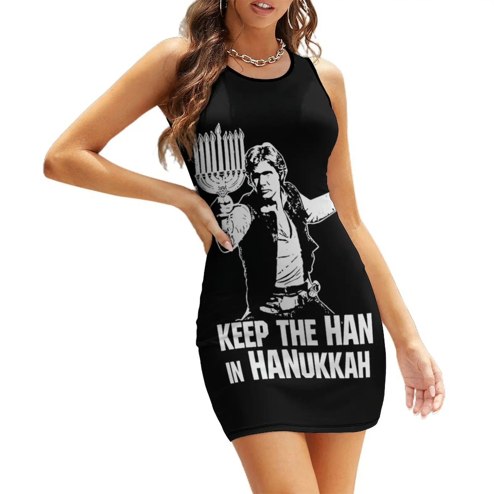

Keep the han in hanukkah shirt Sleeveless Sundress women's dresses luxury summer dresses womens 2025 elegant dresses plus sizes