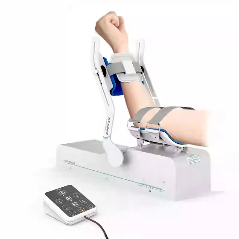 Elbow Joint Exerciser Automatically Bends, Straightens and Stretches The Upper Limbs At A Large Angle.