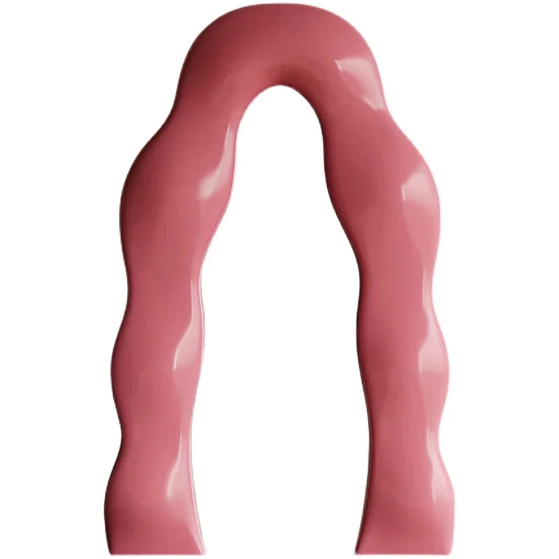 

Internet celebrity wave full-length mirror household special-shaped full-length mirror wall ins floor fitting mirror