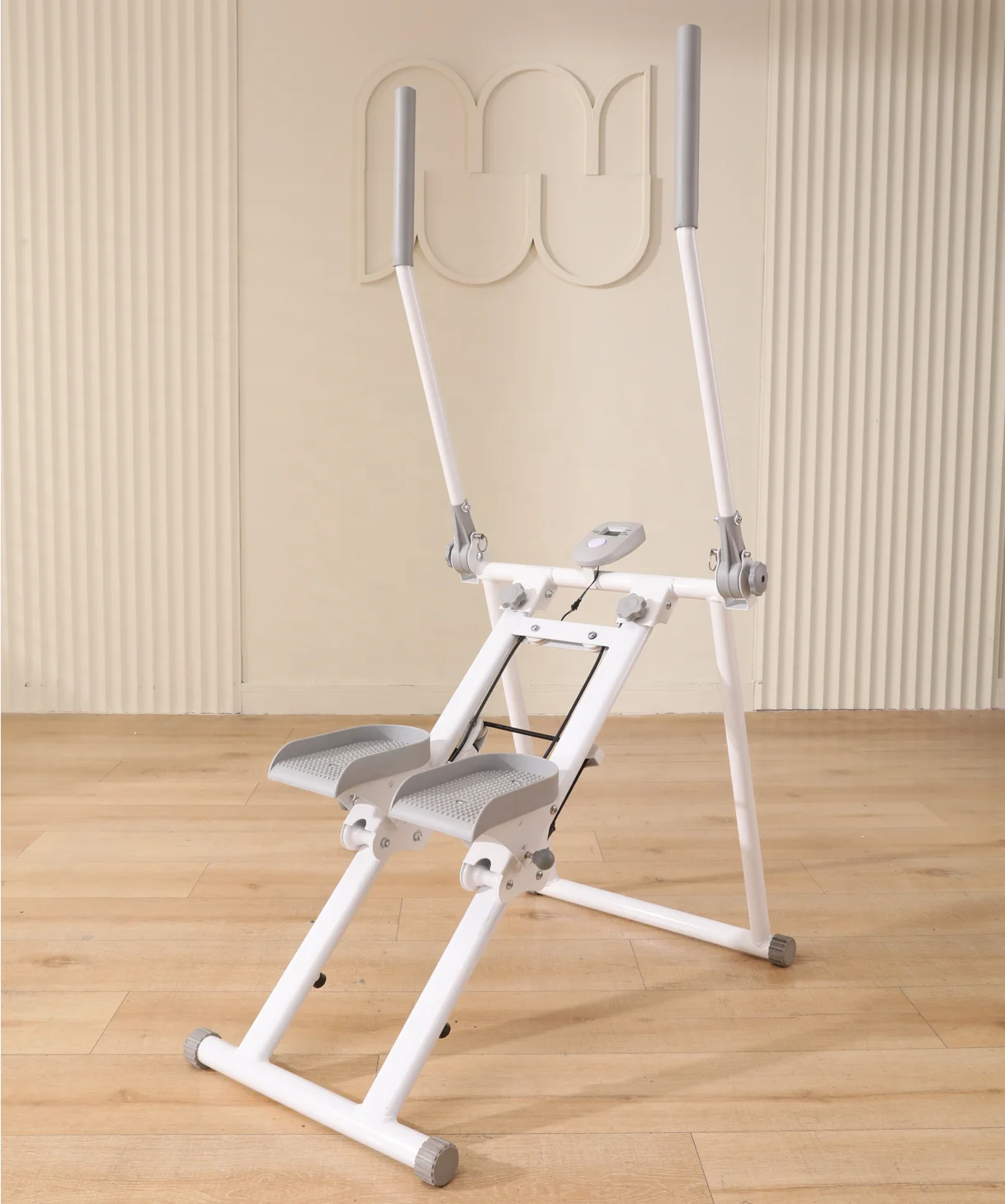 

Multi-Functional Indoor Home Climbing Fitness Machine with Steel Frame Stepper for Exercise