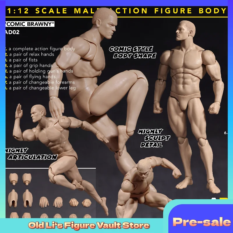 

Новинка! Предзаказ: ADAM Studio 1/12 Суперподвижная фигурка супергероя (мужское тело), абсолютно новая, коллекционная, подарок.