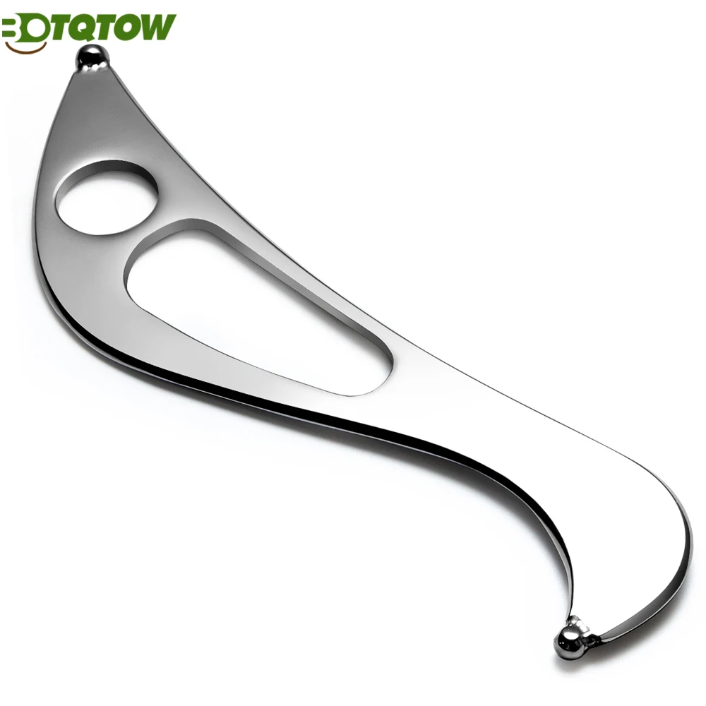 

1PCS Stainless Steel Gua Sha Scraper Tool - IASTM Certified for Muscle & Scar Tissue Therapy, Deep Tissue Massage & Pain Relief