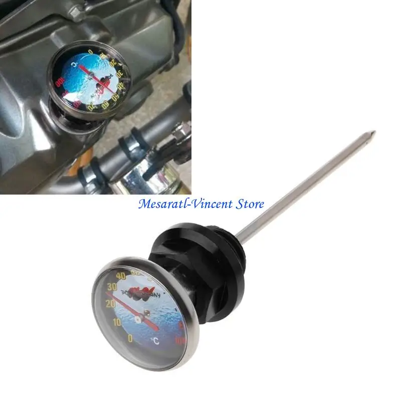 

A70F High Quality Motorcycle Dirt Pit Bike Parts Oil Cap for Tank Temperature Gauge Suitable For 110cc 125cc Car Accesso