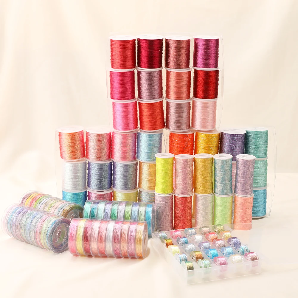 Degrade Naylon Iplik Kordon Hattı Makrome Kablolar DIY Takı Yapımı Için Püsküller Boncuk Shamballa Bilezik Kolye Örgülü Dize