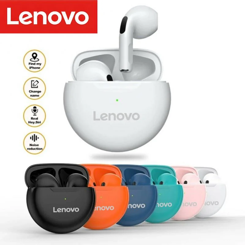 Original Lenovo  Air Pro6 TWS Earphones Wireless Bluetooth 5.0 HiFi Sport Noise Reduction Headphones Touch Control Earbuds