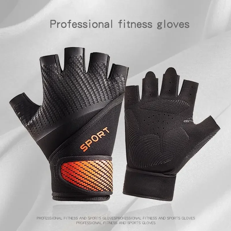 

Gym Gloves Fitness Weight Lifting Gloves Body Building Training Sports Exercise Cycling Sport Workout Glove for Men Women