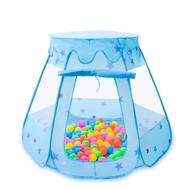 Hot-selling children's indoor tent one-click quick open installation-free game house ocean ball toy house wholesale