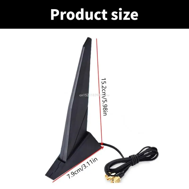 Antenas aleta tiburón para ROG Z390 Z490 Cobertura WiFi extendida en múltiples placas base