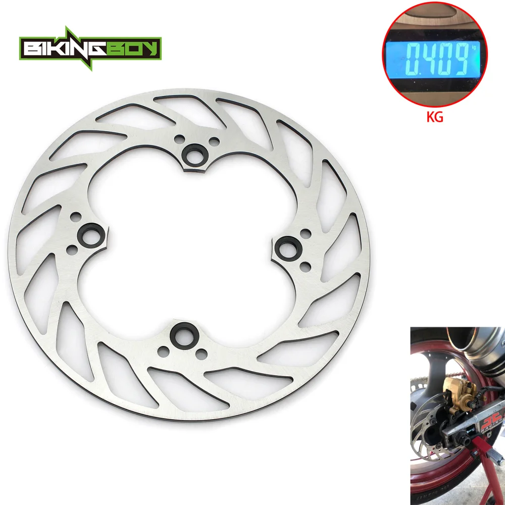 BIKINGBOY Rear Brake Disc Disk Rotor ER-6F Ninja 650R ER-6N 06 07 08 09 10 11 12 13 14 15 16 Z1000 03-06 Z 750 04-06 Z750S 05 06