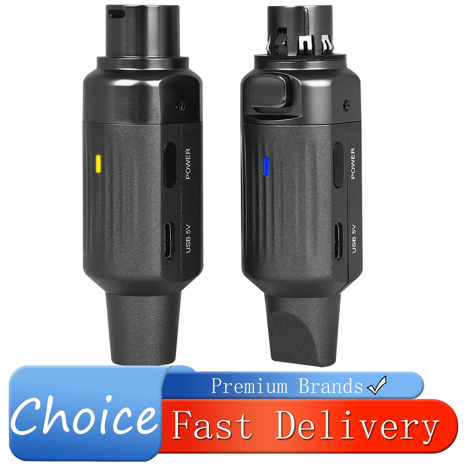 

IRIN ARC2 Wireless Microphone System 7 Channels XLR Plug Mic Adapter Wireless UHF Dynamic Transmitter Receiver System Parts