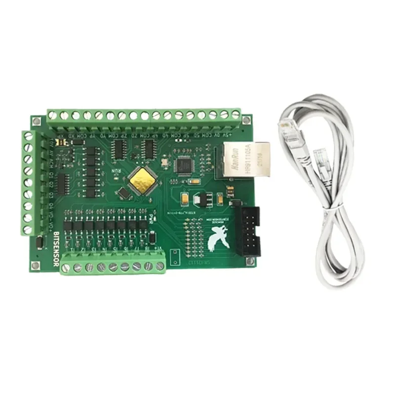 

Cnc Ethernet Mach3 Motion Control Card 4-axis 5-axis Cnc System Power Input And Output Terminal Power Supply 12v -36v