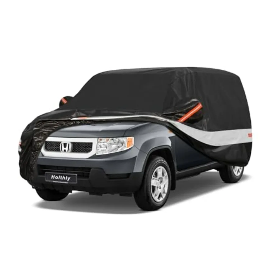 

10 Layers SUV Car Cover Custom Fit for Honda Element 2002-2012,Waterproof All Weather for Automobiles, Outdoor Full Cover Sun D