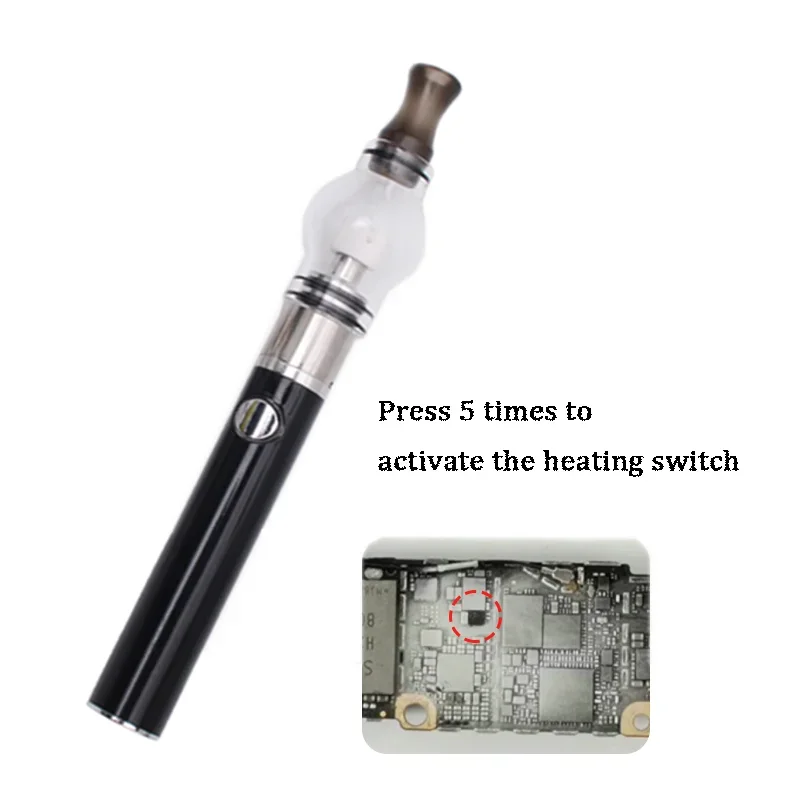 Thickened Glass Rosin Atomizing Pen for Motherboard Short Circuit Detection Instrument No Soldering Iron Flux Detection tool