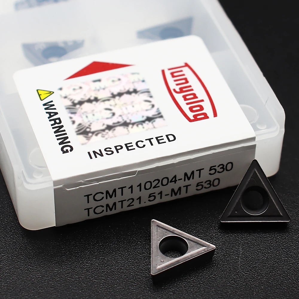 TCMT110204 MT 530 High Quality Cermet Material Turning Inserts CNC Metal Lathe Tools Carbide Insert Suitable for Steel Cutting